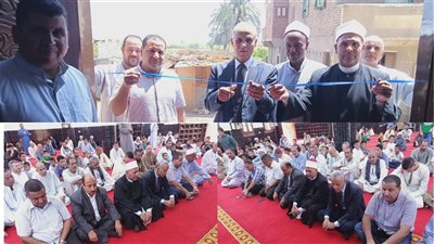 بتكلفة 7 مليون جنيه ..افتتاح مسجد 