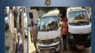 سقوط سائقي ميكروباص لامتناعهما عن تحميل الركاب لرفع الأجرة بالبحيرة