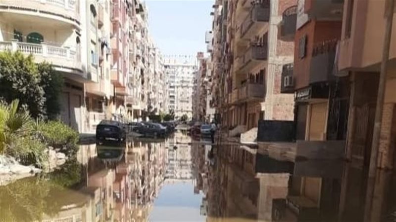  تراكمات المياه بالمنطقة