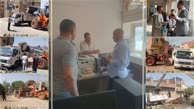 متابعة مكثفة لملفات التصالح وإزالة التعديات بمراكز محافظة بنى سويف 