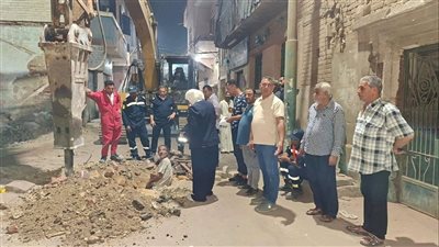 محافظ القليوبية يوجه بالتعامل مع تداعيات انهيار عقار ببنها وإزالة عقار مجاور