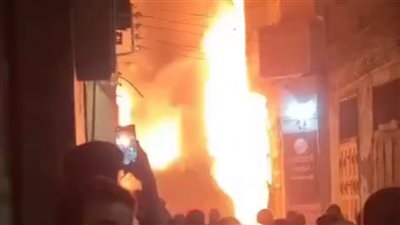 السيطرة على حريق ورشة تنجيد بشارع فكري زاهر بدمياط دون خسائر بشرية