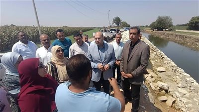 جولة ميدانية لنائب محافظ الجيزة بمركز منشأة القناطر