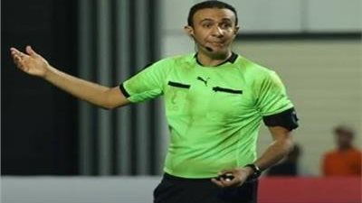 طارق مجدي حكما لمباراة الزمالك والسويس بتروجت فى الدوري الممتاز