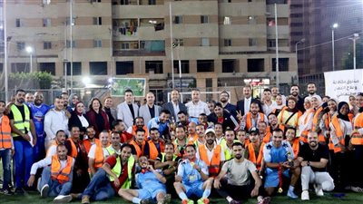 عمرو عثمان يشهد فعاليات دوري رياضي للمتعافين بمشاركة100 متعافٍ ويكرم الفائزيين