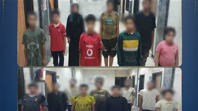  القبض علي 8 رجال و سيدة استغلوا الاطفال في أعمال التسول بالقاهرة