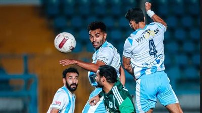نتيجة وأهداف مباراة بيراميدز والمصري الشوط الثاني (1-0) في الدوري المصري 2026