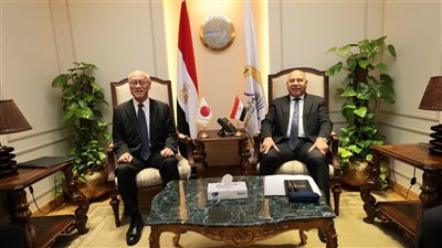 كامل الوزير يبحث مع سفير اليابان بالقاهرة تعزيز التعاون في قطاع النقل