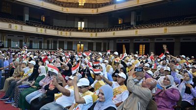 احتفالية بجامعة القاهرة لتسليم شهادات المعاملة التجنيدية للطلاب ذوى الهمم| صور