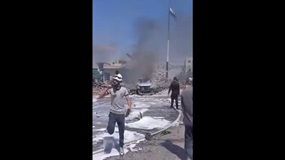 سوريا.. قتيلان و10 مصابين في انفجار سيارة محملة بالذخائر بريف إدلب