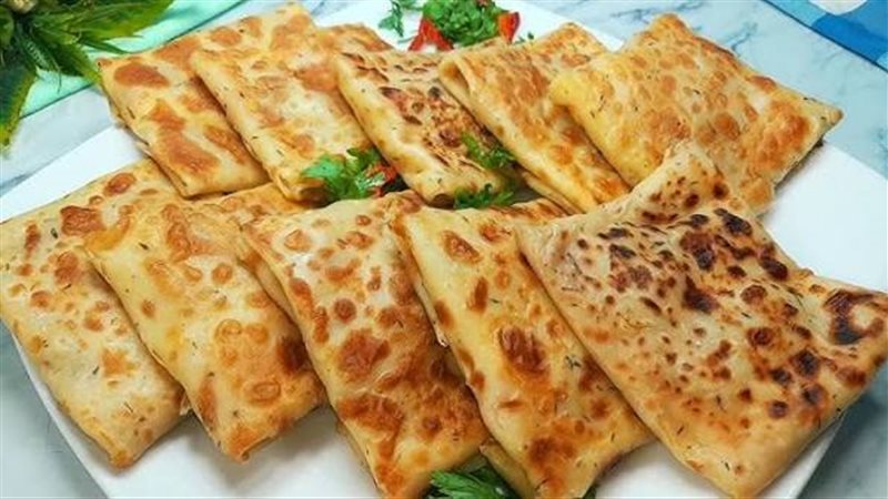 فطيرة الطاسة بالخضروات