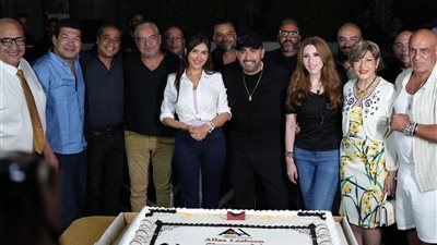 بالصور| آلاء لاشين تبدأ تصوير فيلم هيروشيما لأحمد السقا ومي عمر