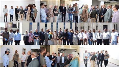 رئيس جامعة بني سويف يتفقد المبنى الجديد لكلية العلوم .. نقلة نوعية  |تفاصيل 
