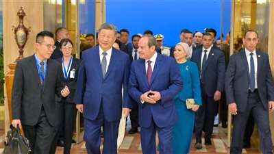 الرئيس الصيني يؤكد للسيسي ضرورة رفض التدخل الخارجي في الشرق الأوسط