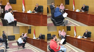 توجيه بحلول وصرف مساعدة.. أبرز تفاصيل لقاء محافظ بنى سويف بالمواطنين |صور