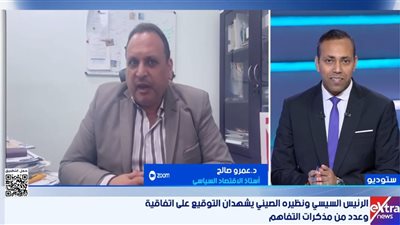 أستاذ اقتصاد سياسي: مصر والصين تربطهما شراكة تتجاوز التجارة