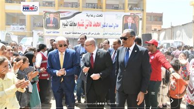 مستشار رئيس الجمهورية للتنمية المحلية ومحافظ الفيوم يطلقان مبادرة 