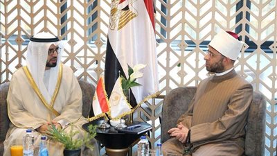 وزير الأوقاف يلتقي رئيس الشؤون الإسلامية بالإمارات ومفتي موسكو