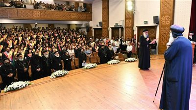 البابا تواضروس يشهد حفل تخريج دفعة جديدة من إكليريكية الإسكندرية
