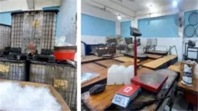 ضربة قوية لمافيا المعسل المغشوش.. ضبط مصنع غير مرخص بالقليوبية