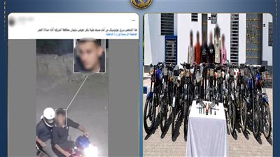 سقوط تشكيل عصابي لسرقة الدراجات النارية بمحافظة الشرقية