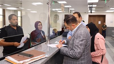 محافظ دمياط يتفقد المركز التكنولوجي لمتابعة انتظام العمل