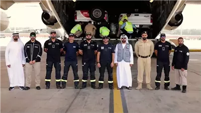 بعثة إغاثية إماراتية تغادر إلى نيبال لدعم المتضررين من الفيضانات 