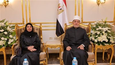 مفتي الجمهورية يلتقي المديرة التنفيذية لمعهد الدوحة الدولي للأسرة