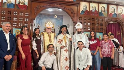 بطريرك الأقباط الكاثوليك يترأس قداس المناولة الاحتفالية بكنيسة العذراء بشبرا