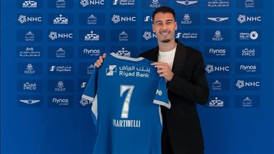 بعد واتكينز.. الهلال السعودي يتعاقد رسميًا مع مارتينيلي نجم أرسنال 