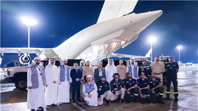 طائرة إغاثة إماراتية ثالثة تصل إلى نيبال لدعم متضرري الفيضانات 