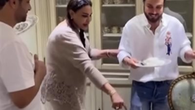 بحفاوة وترحيب.. أحلام تستقبل ماجد المهندس في منزلها |فيديو