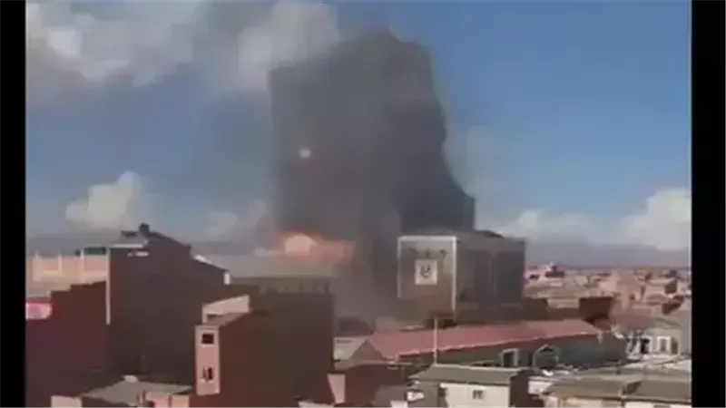 انفجار داخل ثكنة