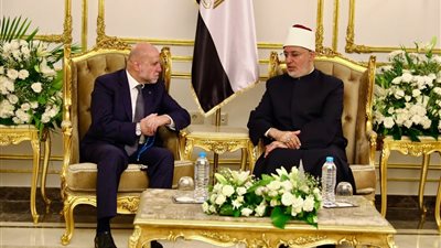 المفتي يلتقي مستشار الرئيس الفلسطيني لبحث مستجدات القضية الفلسطينية
