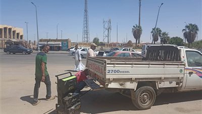 8 مركبات غير مطابقة للحدود البيئية..فحص 21 مركبة بميدان العوايد في السويس