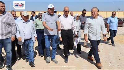 نائب وزيرة الإسكان ورئيس «القابضة للمياه» يتفقدان محطة العزب الجديدة 