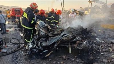 مأساة في إيران.. انفجار صهريج وقود يودي بحياة 11 شخصا