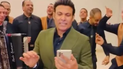 بأغنية من تأليفه وألحانه.. سعد الصغير يحتفل بعيد ميلاد المطربة بوسي |فيديو