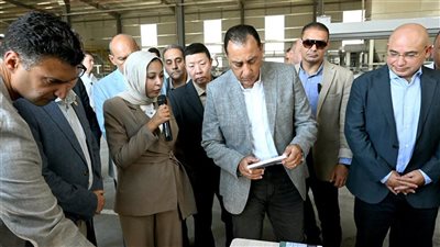 رئيس الوزراء يفتتح مصنع «بي شين تاي شان» لتكنولوجيا مواد البناء بمنطقة السخنة 