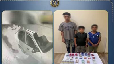 القبض على 3 متهمين في واقعة سرقة كشك سجائر بالسويس