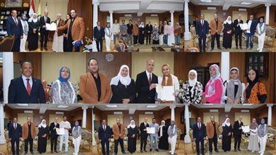 الفرق المتأهلة بجامعة بنى سويف في مسابقة إدارة المخلفات الجامعية |تفاصيل وصور 