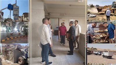 تحرير 267 محضر إشغال بناصر بنى سويف وانذارات لمخالفات بيئية بسمسطا|صور