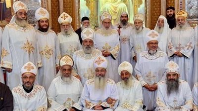 اجتماعات كنسية واحتفالات كشفية بذكرى نياحة الأنبا برسوم في عدة إيبارشيات