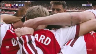 نتيجة وملخص مباراة آرسنال وتشيلسي الشوط الثاني (2-1) بالدوري الإنجليزي