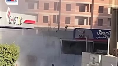 السيطرة على حريق نشب بتاكسى داخل محطة غاز بالمسلة الفيوم