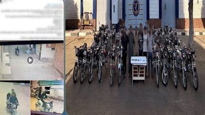 كشف ملابسات سرقة دراجة نارية من أسفل مسكن مواطن بالمنوفية