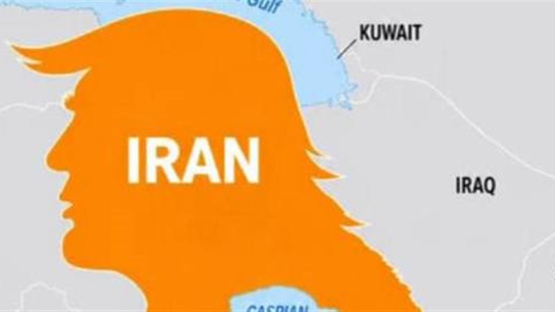 خريطة إيران على هيئة