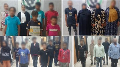سقوط 9 أشخاص لاستغلال 16 حدثًا في أعمال التسول بالقاهرة