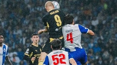 نتيجة وملخص أهداف مباراة مانشستر سيتي وبورتو البرتغالي بدوري أبطال أوروبا 
