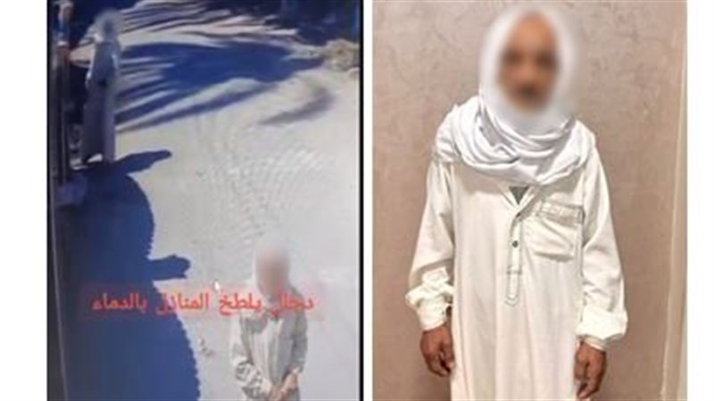 ضبط شخص يعاني اضطرابا